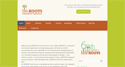 Desktop Screenshot of liferootsnm.org