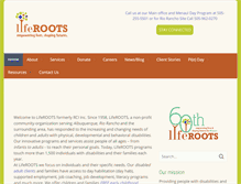 Tablet Screenshot of liferootsnm.org